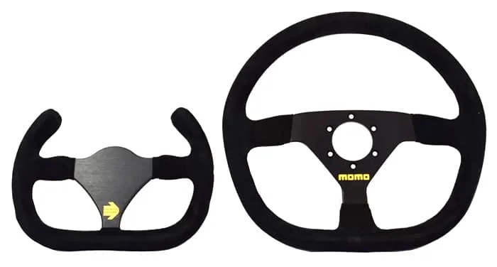 Steering wheel shape comparison
