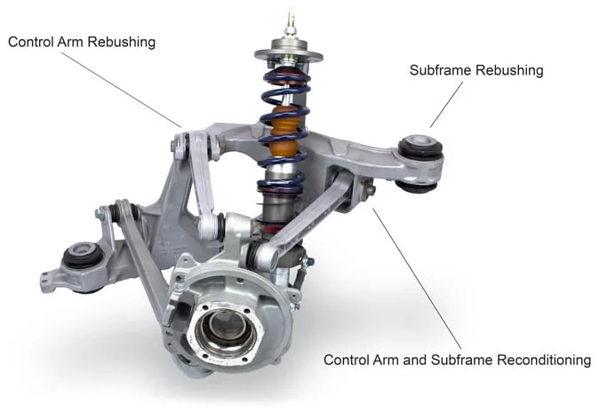 Rear control arm illustration