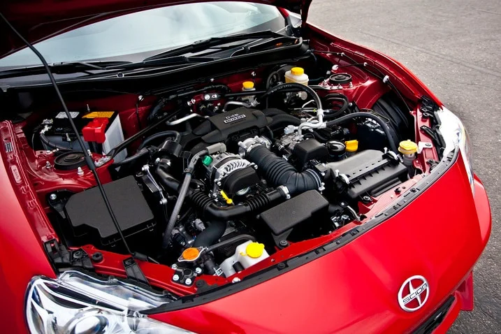 Scion FRS engine bay
