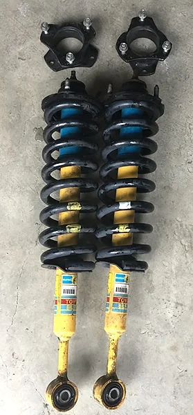 Leveling spacers and Toyota factory suspension