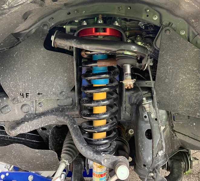 Tacoma lift kit and spacer