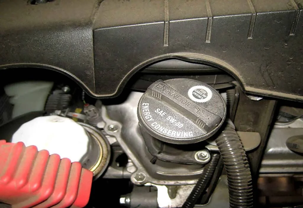 Tacoma oil cap