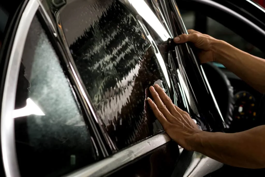 Window tint installation in California