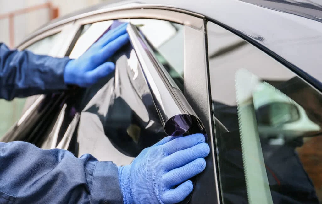 Professional window tint installation