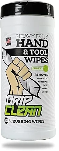 Grip Clean hand wipes