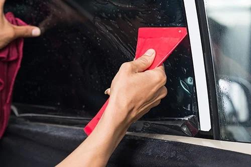 Professional window tinting service in Ireland