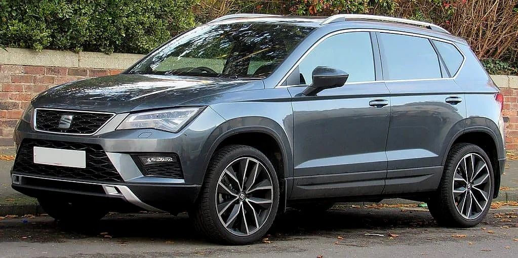 Grey SUV with reflective windows