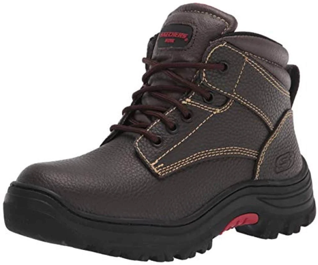 Sketchers' steel toe work boots