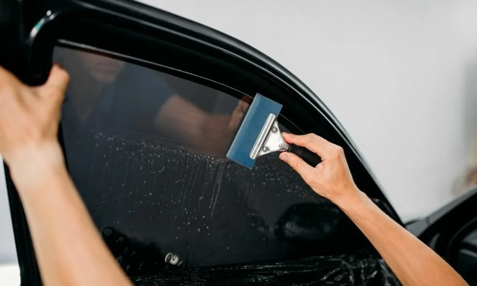 Professional window tint application in Massachusetts