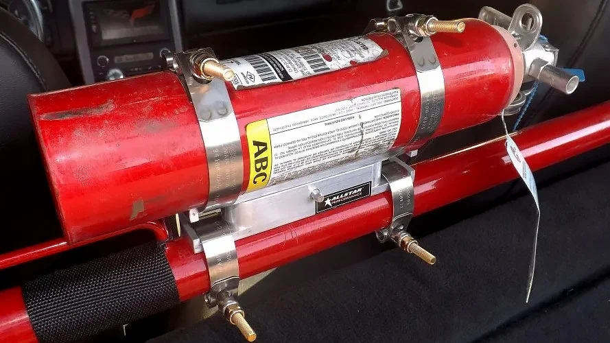 ABC dry powder extinguisher kit