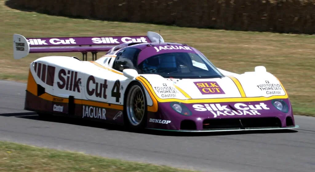 Jaguar XJR11 prototype race car