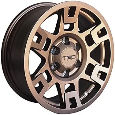 TRD Pro wheels in matte bronze