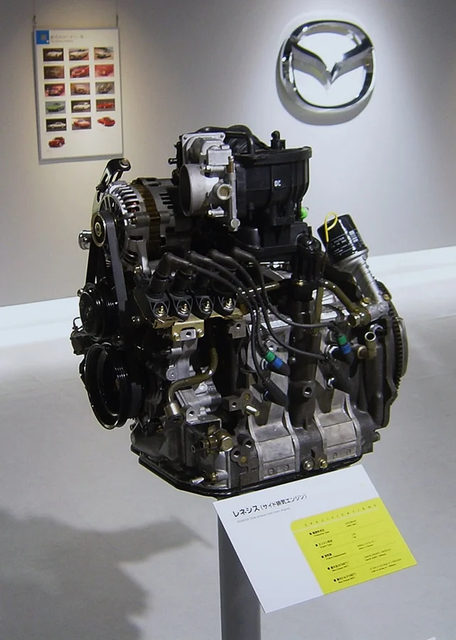 13B engine on display