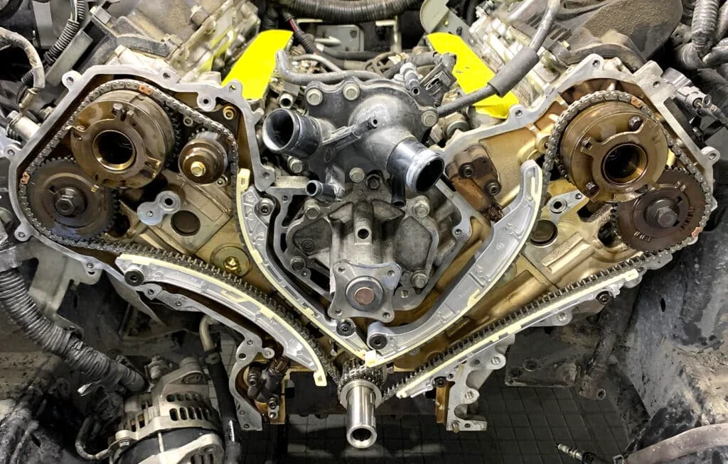 VK56 engine timing chain