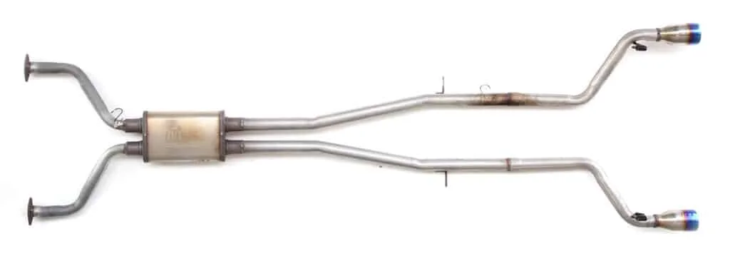Magnaflow straight pipe exhaust with straight-through muffler
