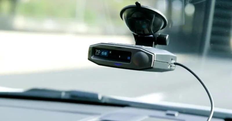 Radar detector in Maine