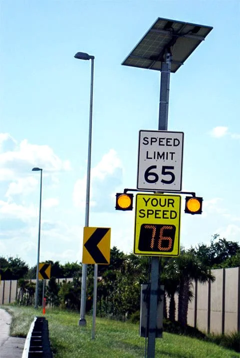 Speed indicator in NYC