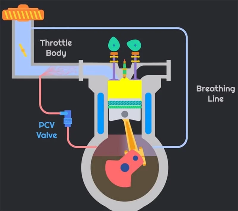 Positive crankcase ventilation system design