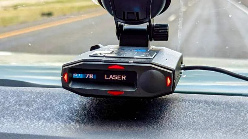 Laser detector