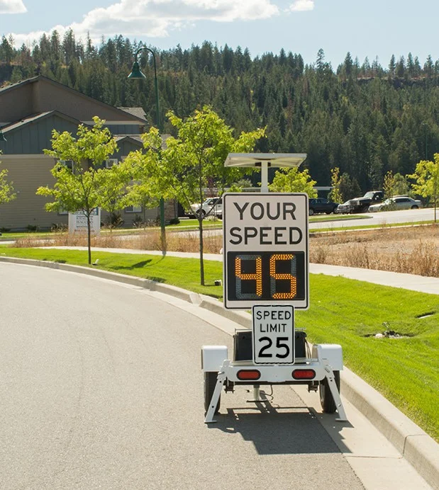 Speed indicator in South Carolina