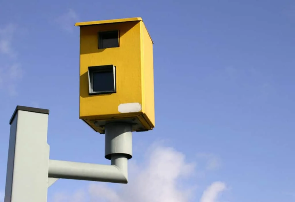 Speed camera in North Dakota