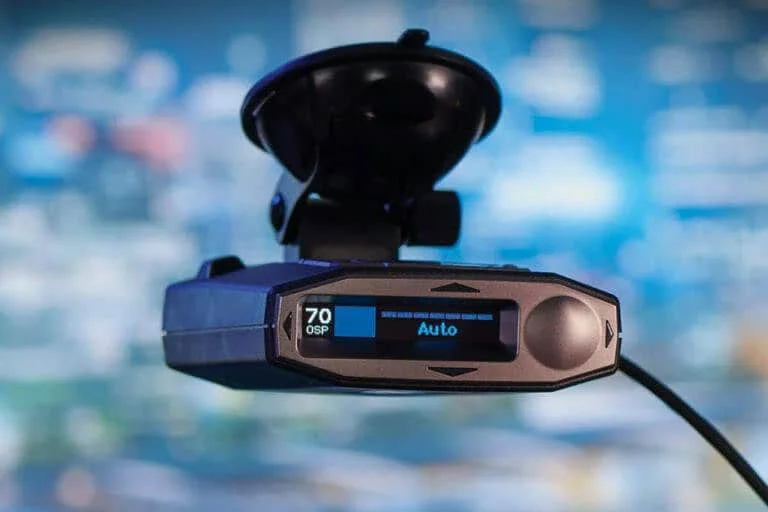 GPS equipped radar detector