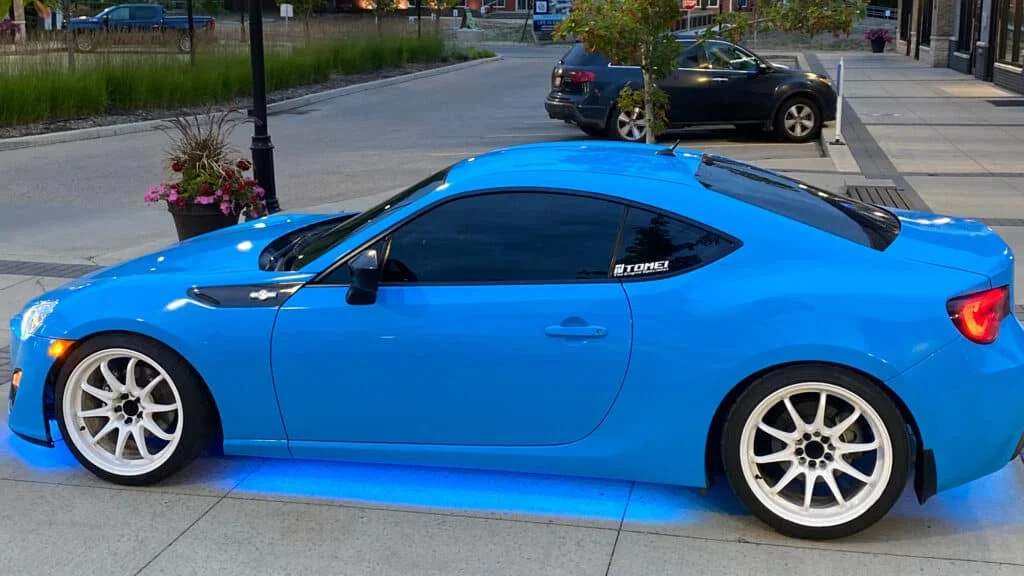 Blue FRS with blue underglow