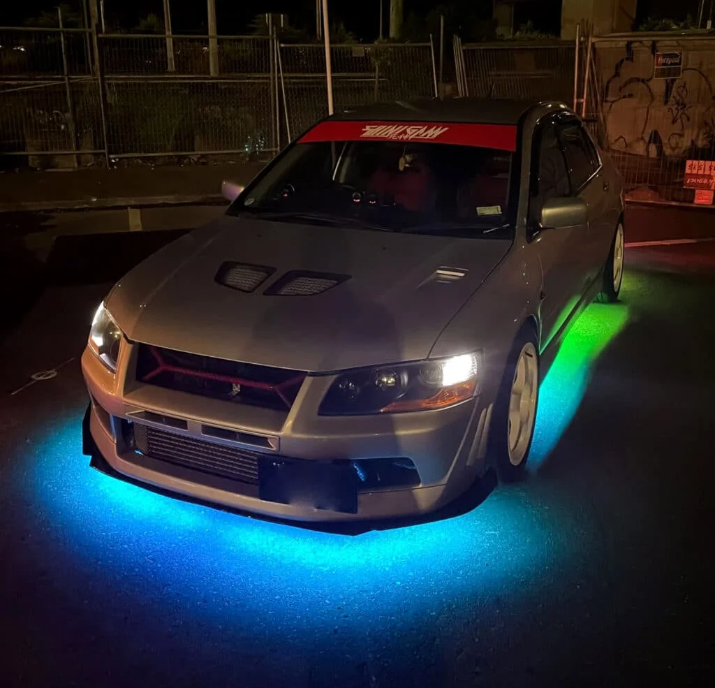 Gradient LED underglow