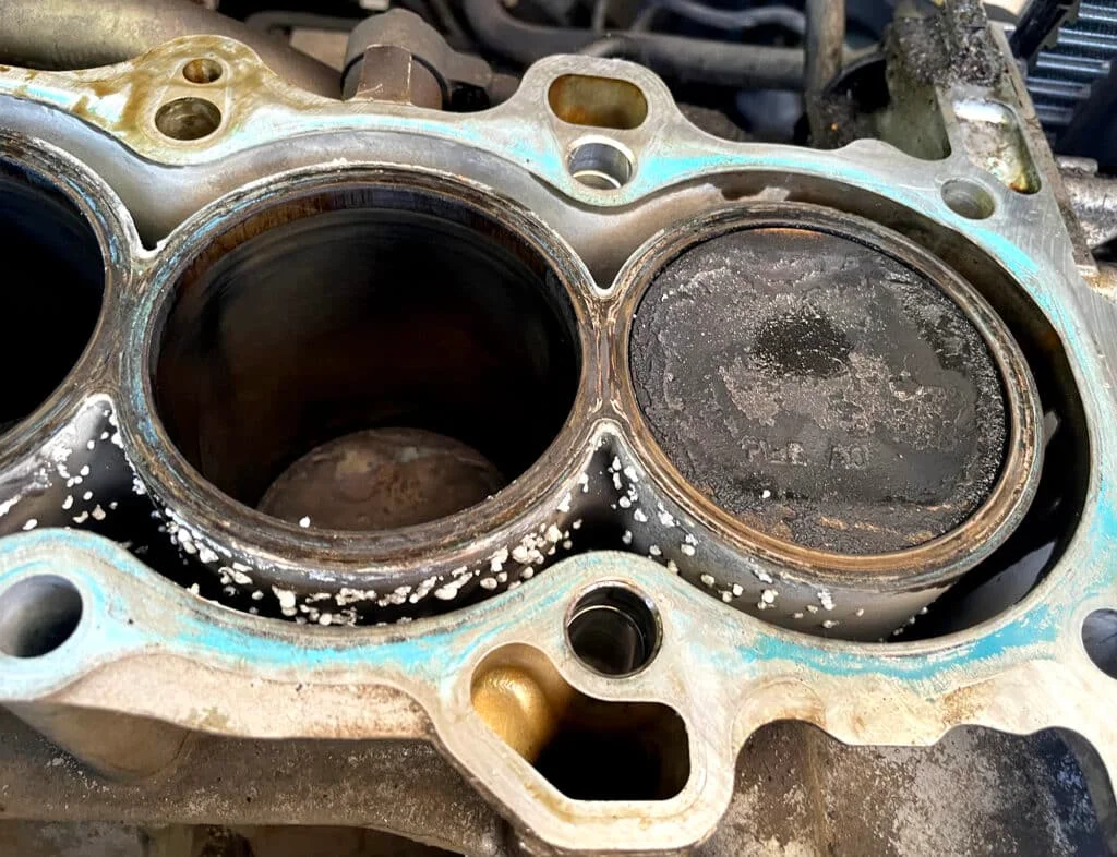 D16Y8 head gasket failure and coolant leak