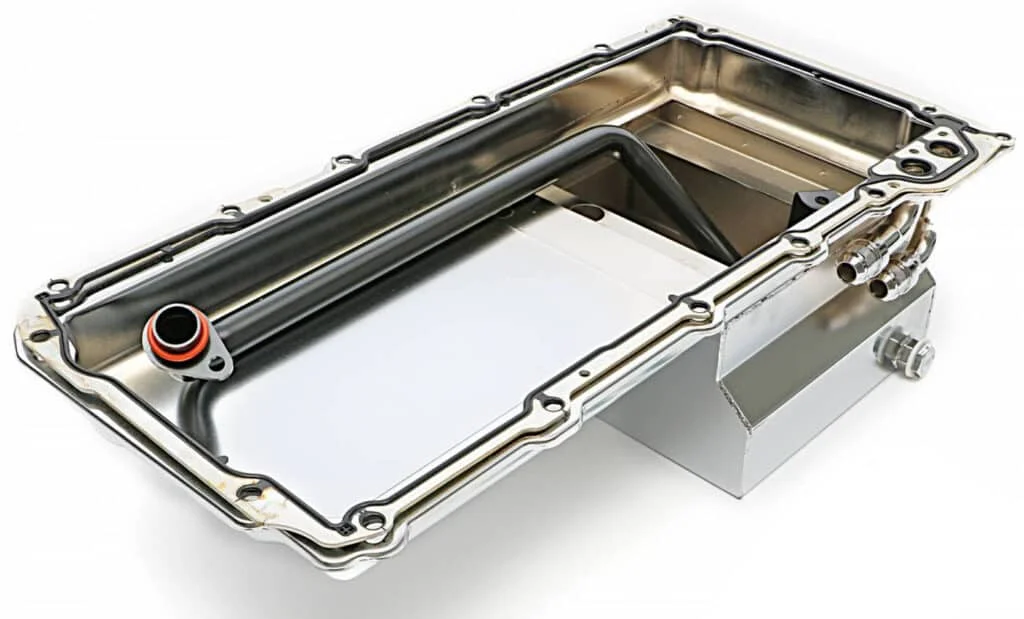 Oil pan for an LS engine
