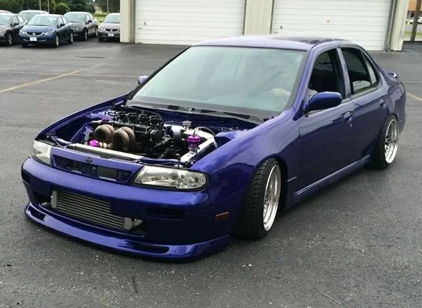 Turbocharged KA24E-powered Nissan Bluebird