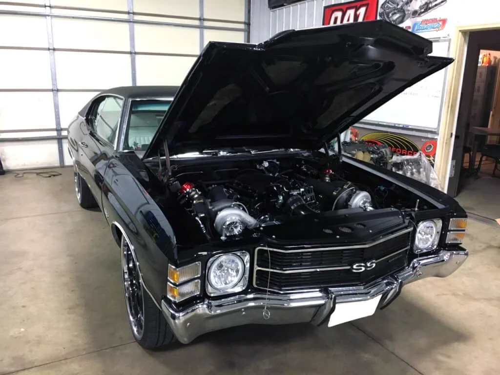 Turbo SS corvette with LS engine