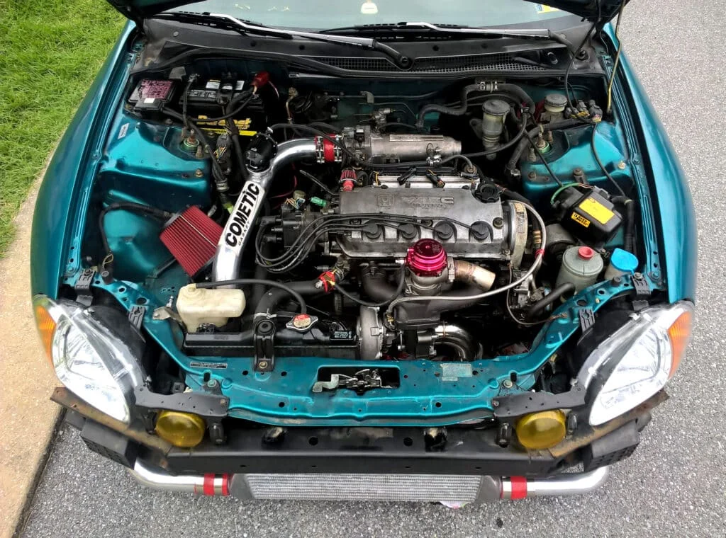 Tuned Honda D16Z6 motor