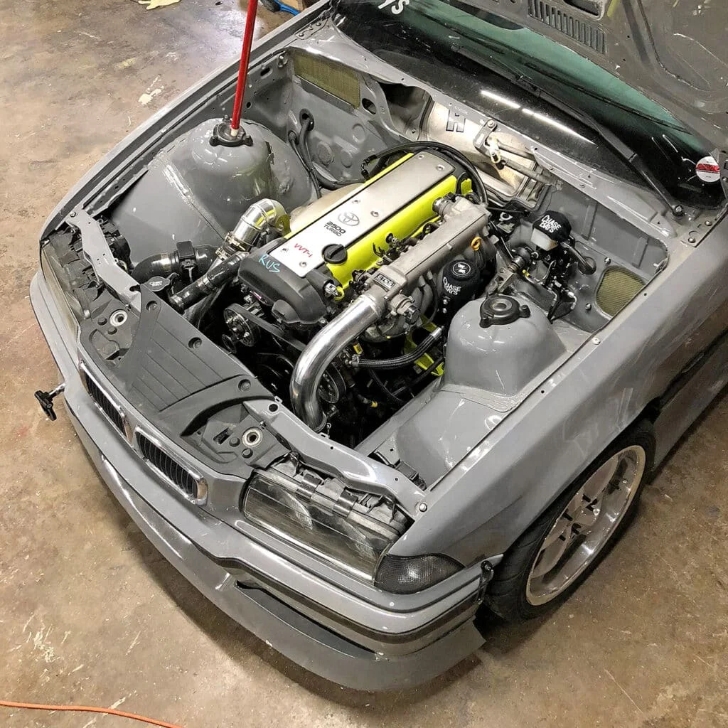1JZ-swapped BMW E36