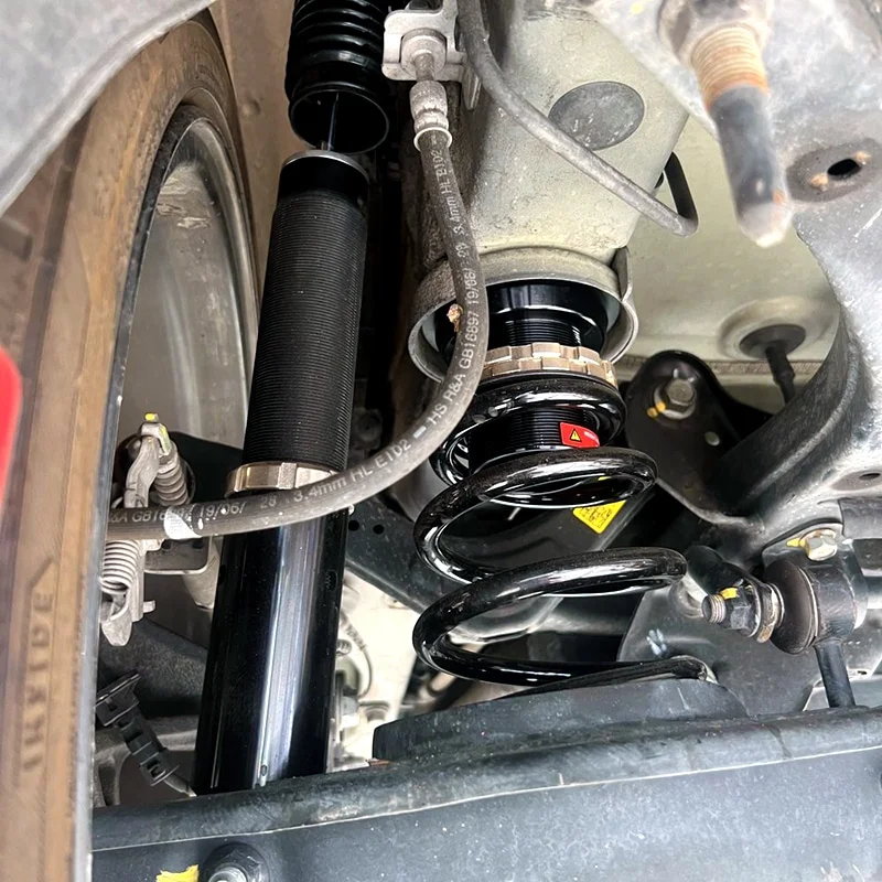 Divorced coilover setup for drifting