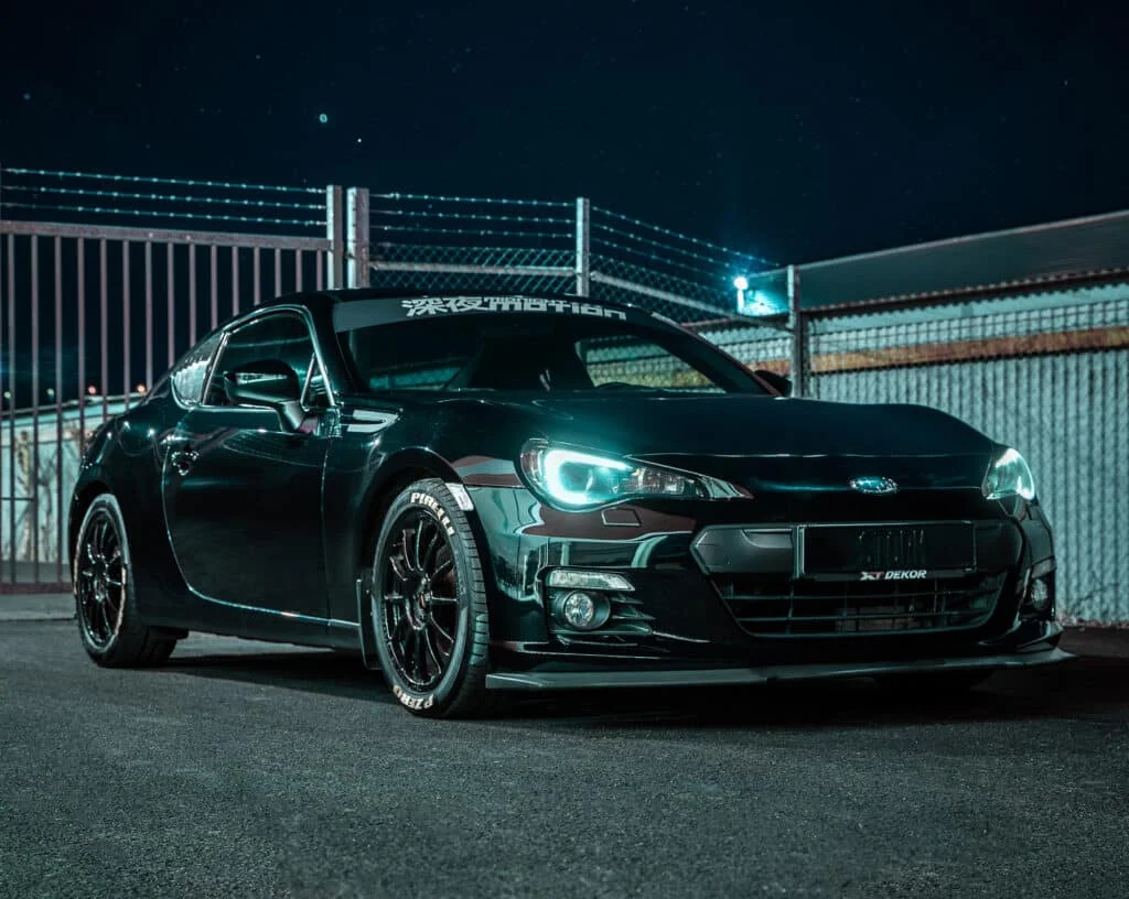 Black Subaru BRZ