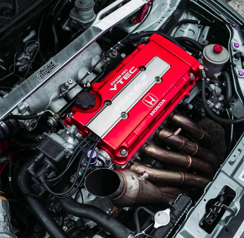 Honda K20 engine with Skunk 2 cover