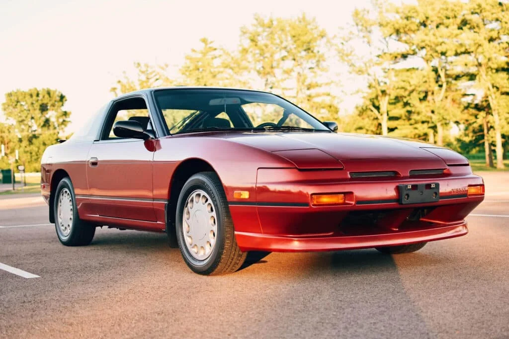 Stock Nissan 240SX with KA24DE engine
