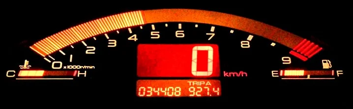 S2K tachometer with 2-step rev limiter