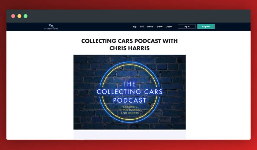 Collecting Cars with Chris Harris
