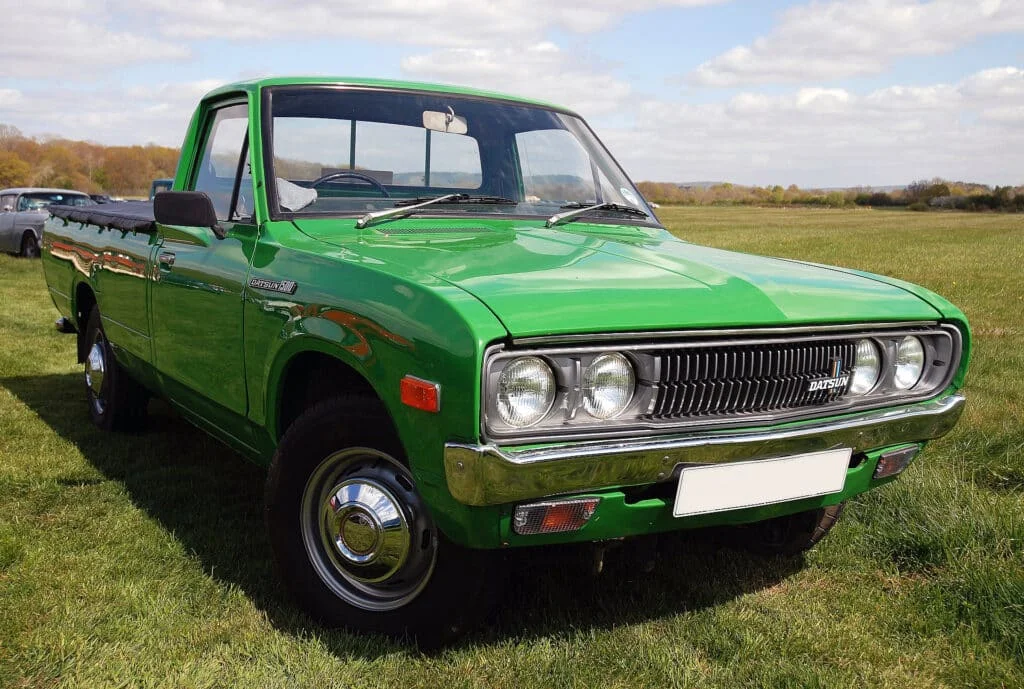 Green 1973 Datsun 620