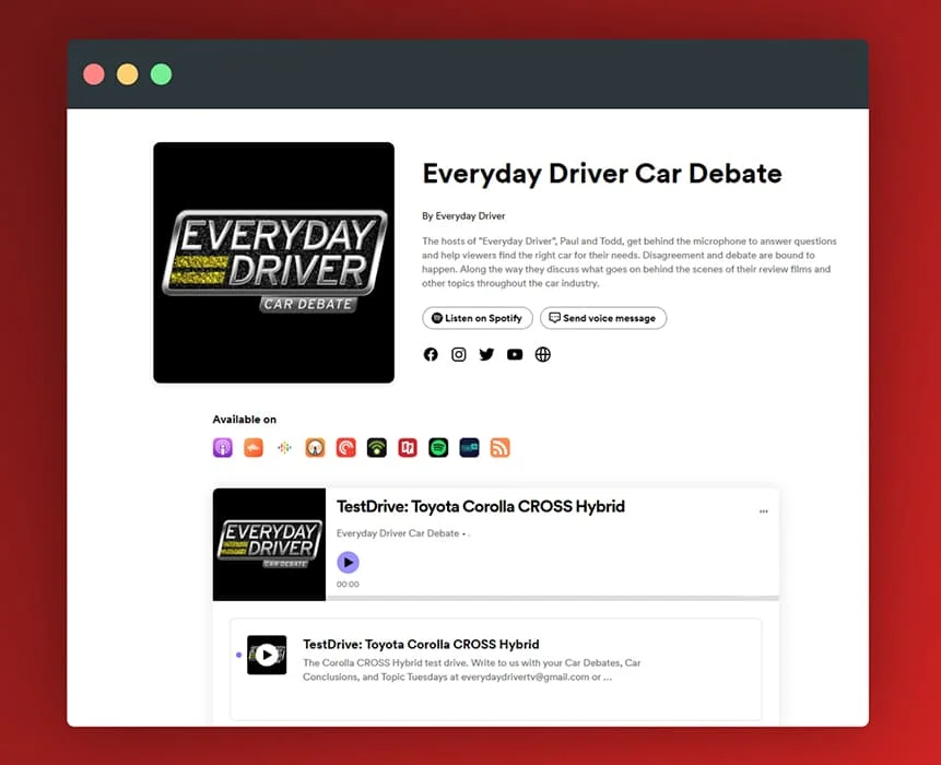 Everyday Driver podcast