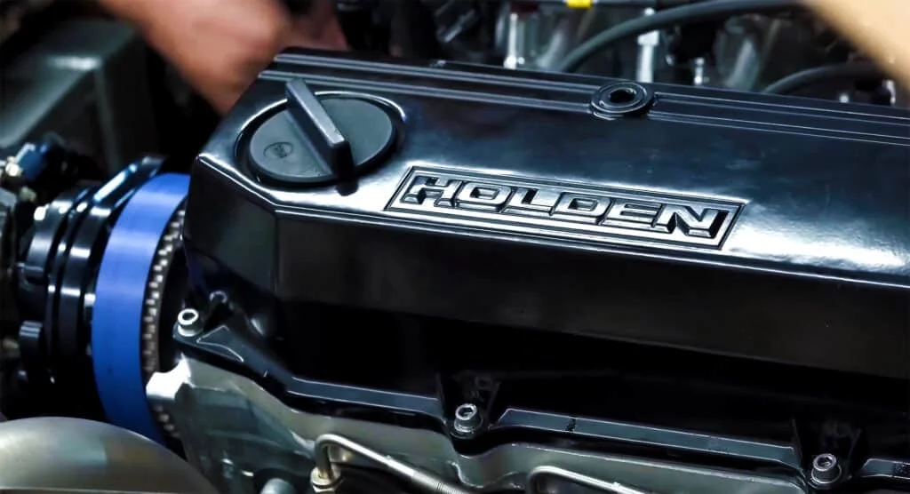 Holden engine cover