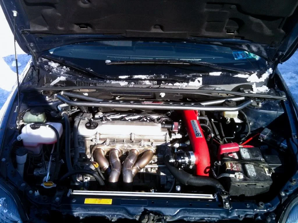 Ptuning turbo kit installed on Scion TC