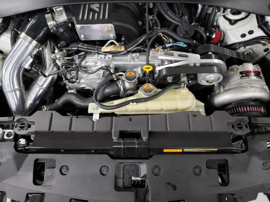 Supercharged VQ37VHR engine