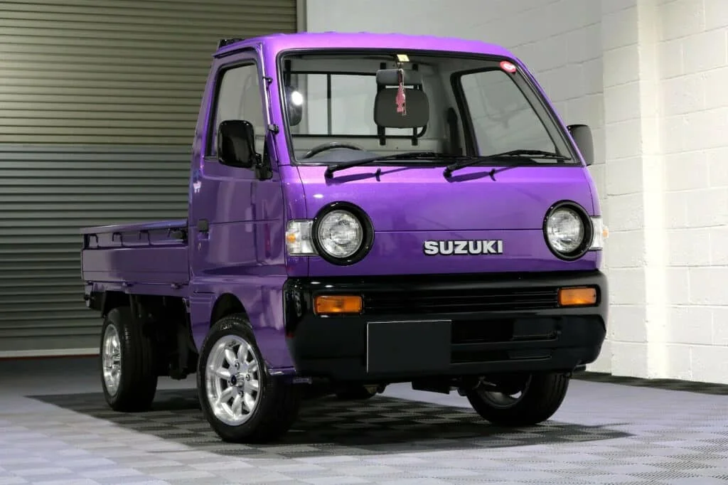 Purple Suzuki Carry DC51T