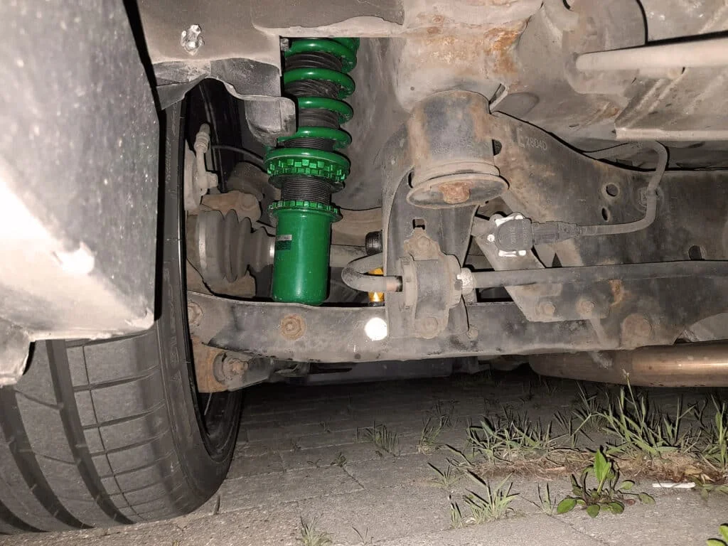 Tein coilovers installed