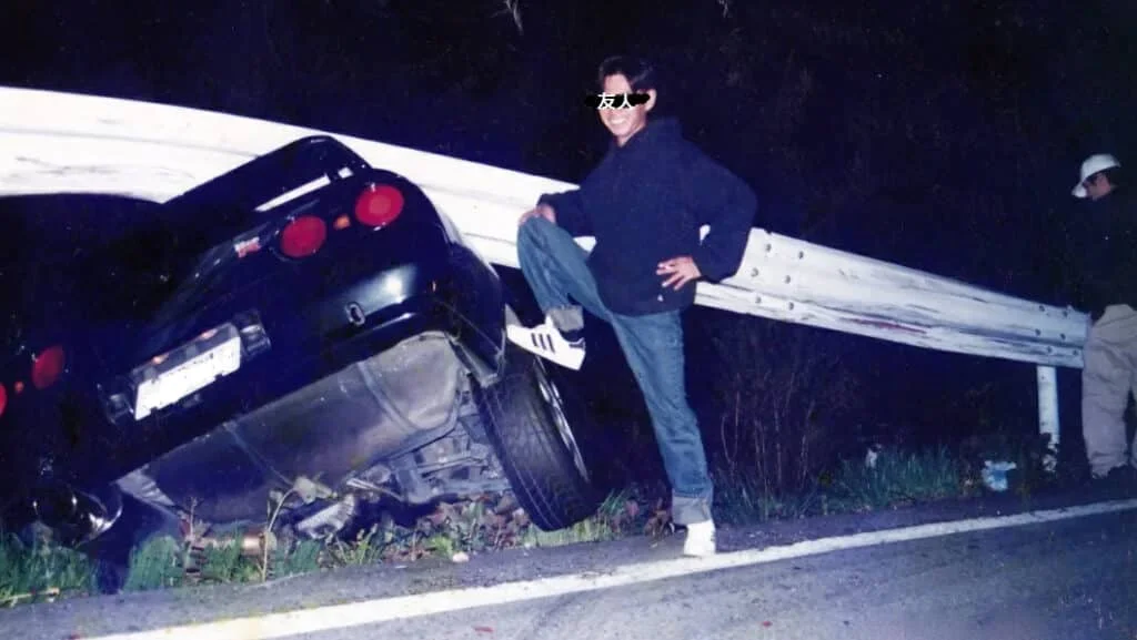 R32 Skyline crash