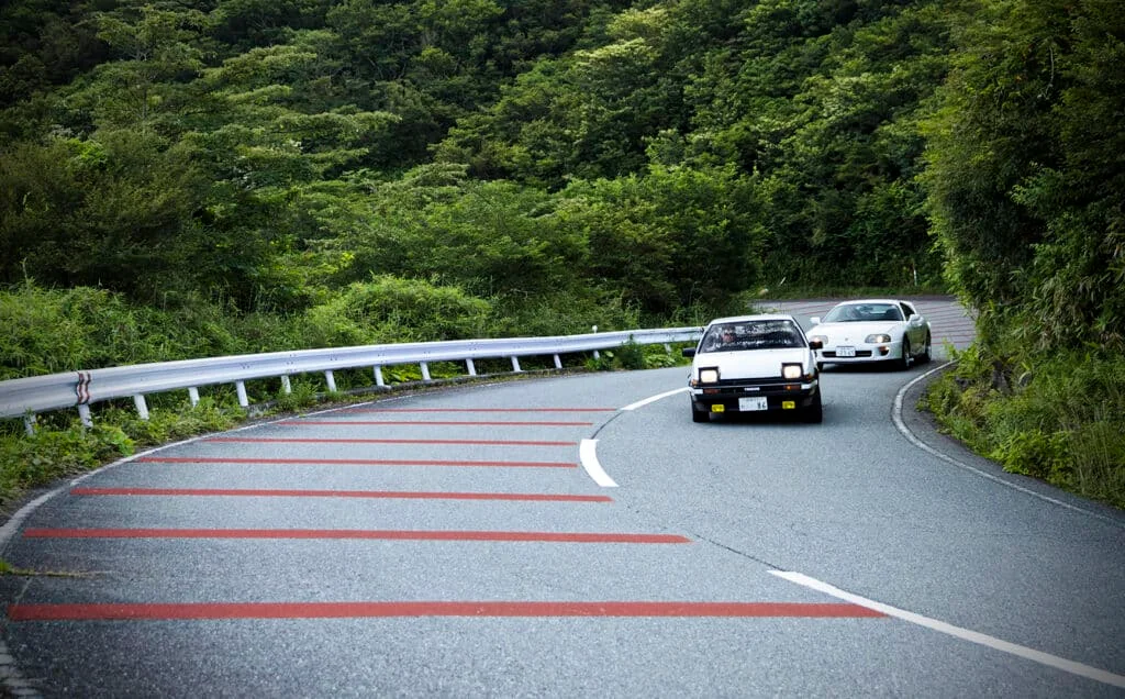 Touge racing at Hakone Turnpike