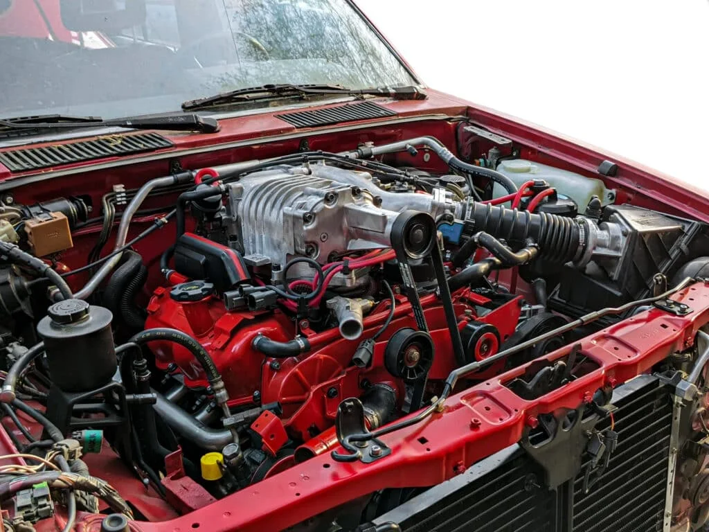 VG33ER supercharged engine